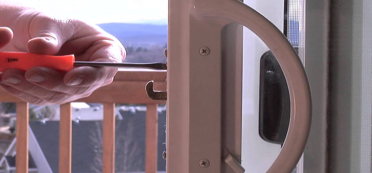 Balcony Door Lock Repair Danville